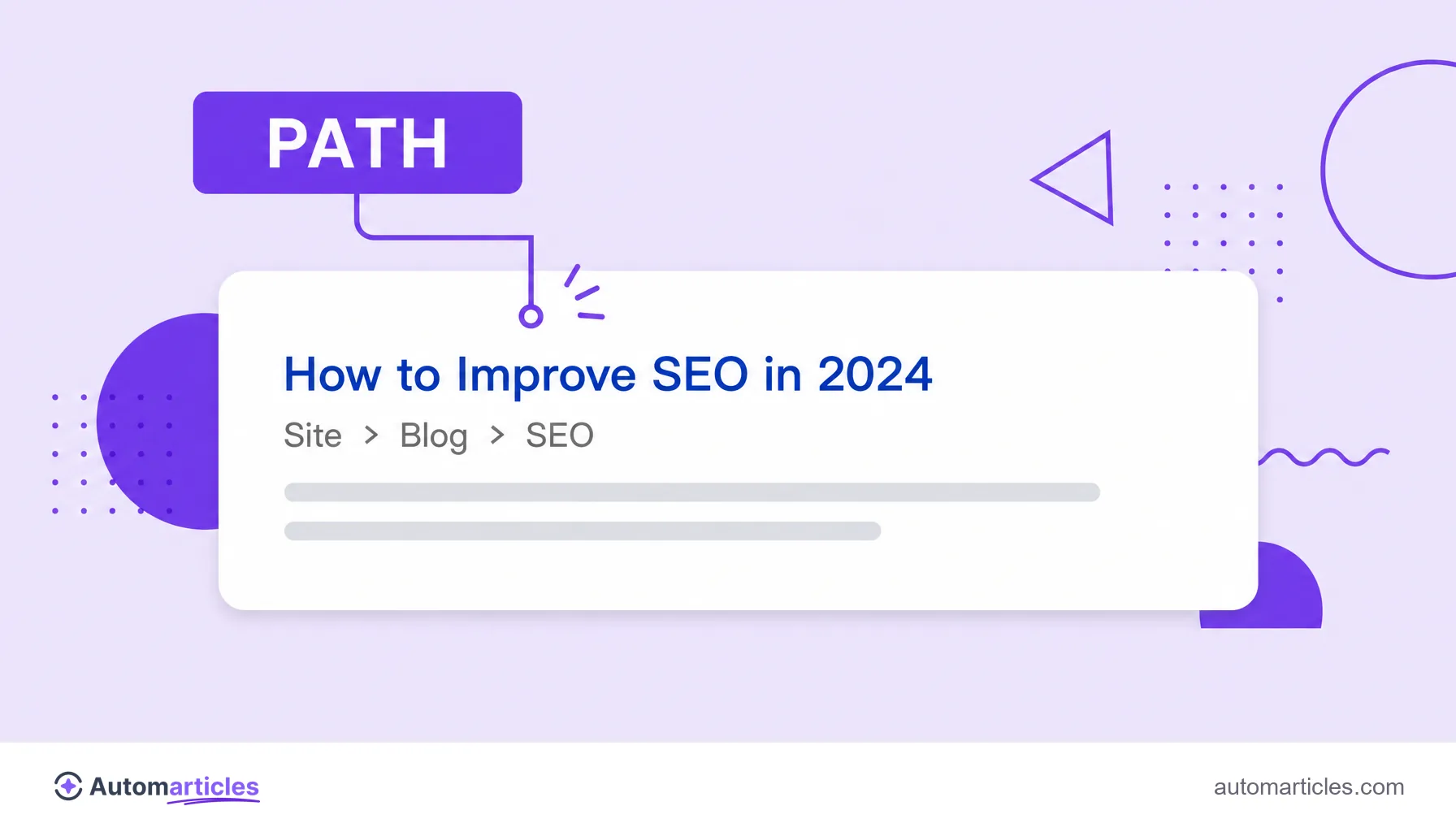 Illustration of a search result showing the navigation path instead of the URL, showing the breadcrumb generated by structured data.